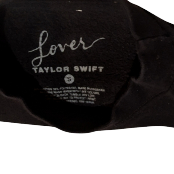 Taylor Swift It's a Cruel Summer With You Long Sleeve Crewneck Lover Black Small - Picture 4 of 8
